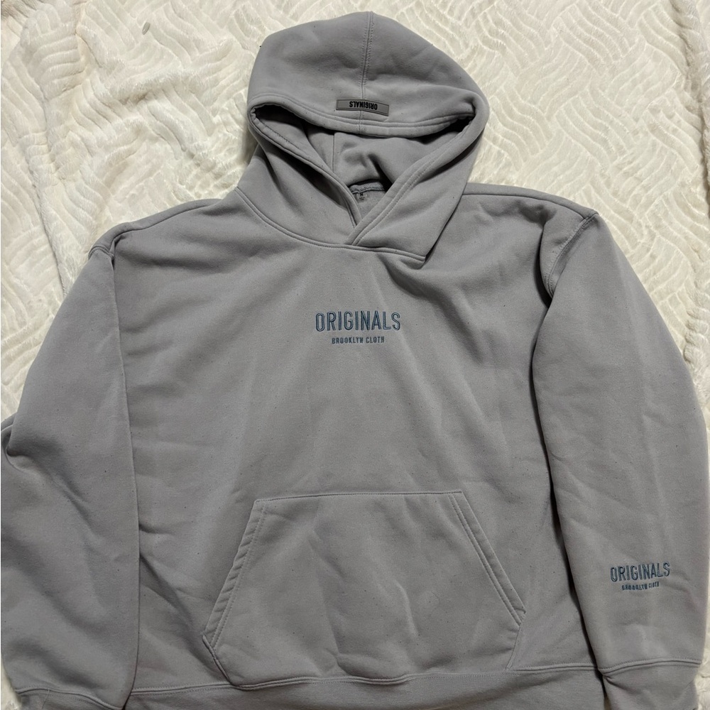 Brooklyn Cloth Originals Gray Hoodie